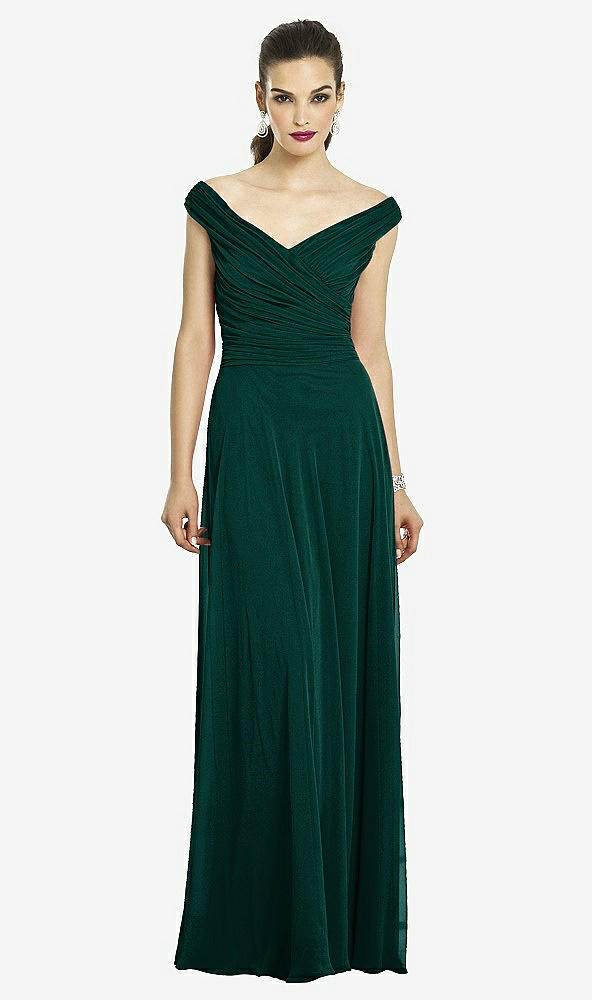 Front View - Evergreen After Six Bridesmaids Style 6667