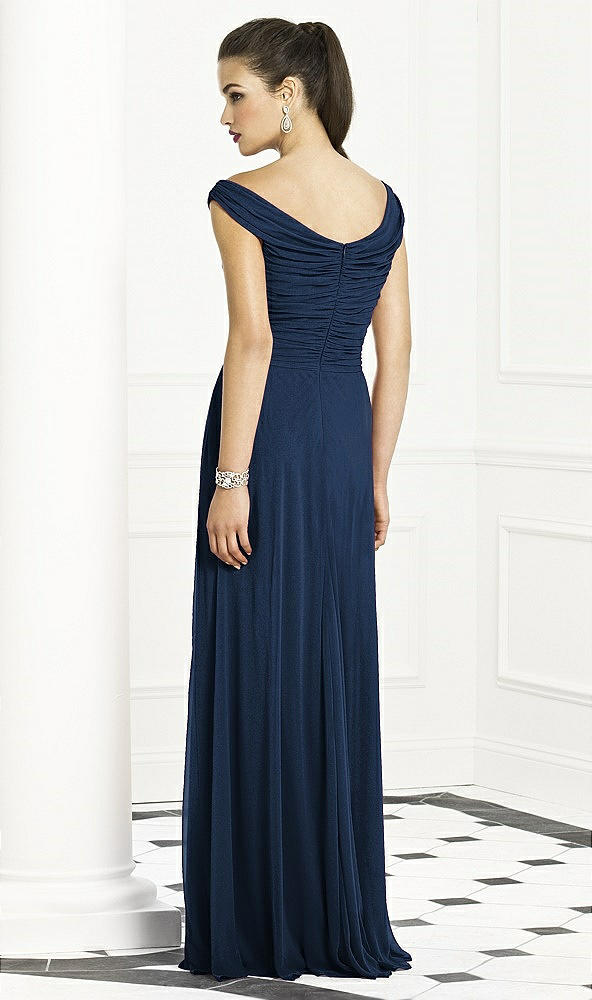 Back View - Midnight Navy After Six Bridesmaids Style 6667