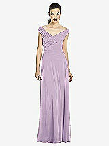 Front View Thumbnail - Pale Purple After Six Bridesmaids Style 6667