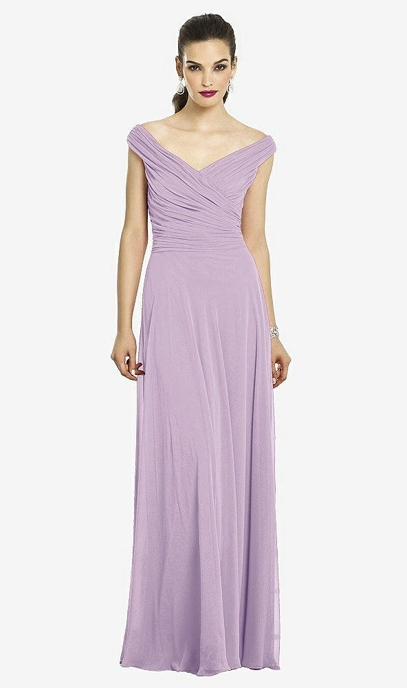 Front View - Pale Purple After Six Bridesmaids Style 6667