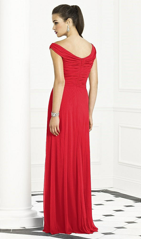Back View - Parisian Red After Six Bridesmaids Style 6667