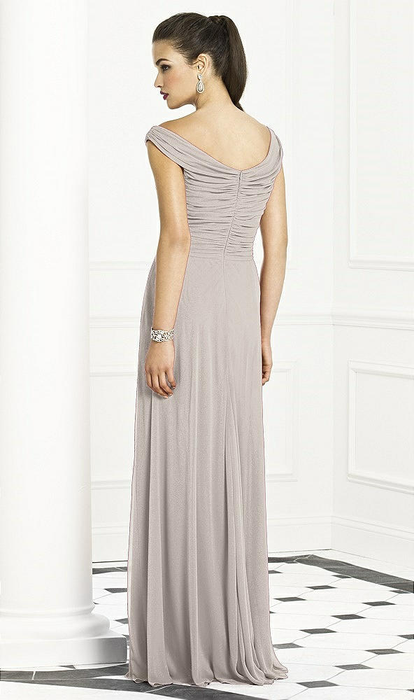 Back View - Taupe After Six Bridesmaids Style 6667