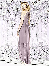 Rear View Thumbnail - Lilac Dusk Social Bridesmaids Style 8125