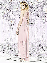 Rear View Thumbnail - Ballet Pink Social Bridesmaids Style 8125