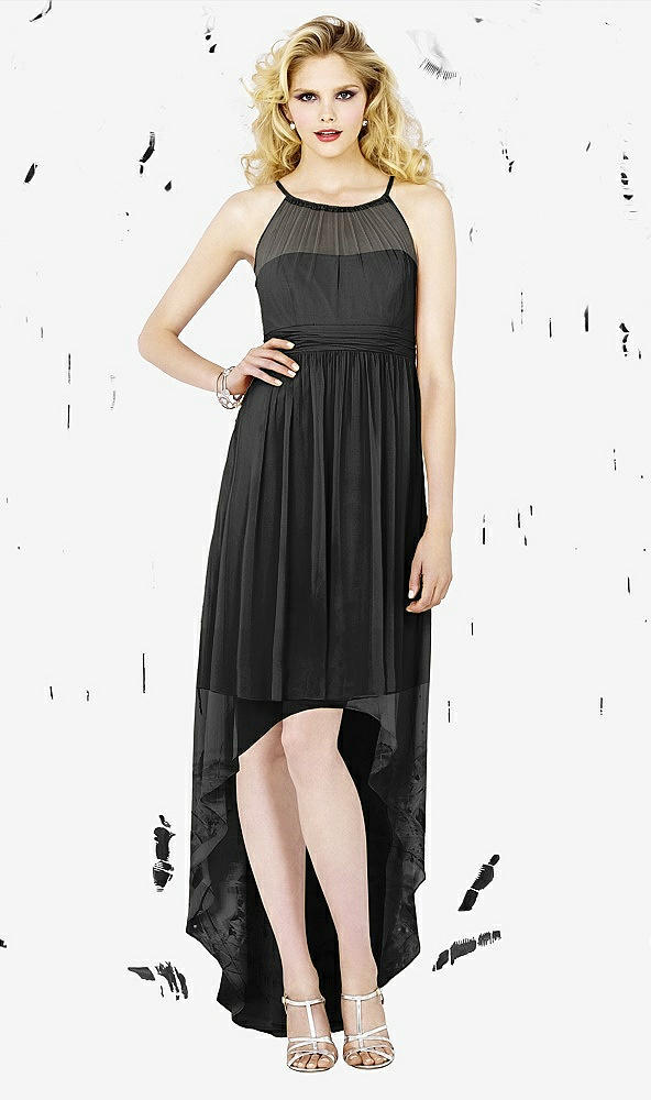 Front View - Black Social Bridesmaids Style 8125