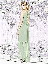 Rear View Thumbnail - Celadon Social Bridesmaids Style 8125