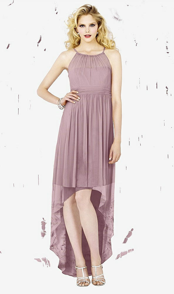 Front View - Dusty Rose Social Bridesmaids Style 8125