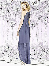 Rear View Thumbnail - French Blue Social Bridesmaids Style 8125