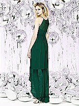 Rear View Thumbnail - Hunter Green Social Bridesmaids Style 8125