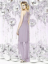 Rear View Thumbnail - Lilac Haze Social Bridesmaids Style 8125
