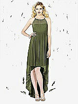 Front View Thumbnail - Olive Green Social Bridesmaids Style 8125