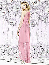 Rear View Thumbnail - Peony Pink Social Bridesmaids Style 8125