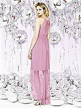 Rear View Thumbnail - Powder Pink Social Bridesmaids Style 8125