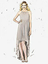 Front View Thumbnail - Taupe Social Bridesmaids Style 8125