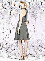 Rear View Thumbnail - Charcoal Gray Social Bridesmaids Style 8126