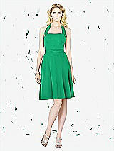 Front View Thumbnail - Pantone Emerald Social Bridesmaids Style 8126