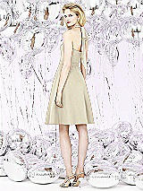 Rear View Thumbnail - Palomino Gold Social Bridesmaids Style 8126