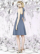 Rear View Thumbnail - Larkspur Blue Social Bridesmaids Style 8126