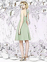 Rear View Thumbnail - Celadon Silver Social Bridesmaids Style 8126