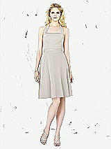 Front View Thumbnail - Oyster Silver Social Bridesmaids Style 8126