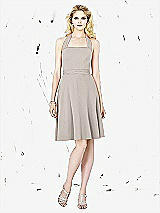 Front View Thumbnail - Taupe Social Bridesmaids Style 8126