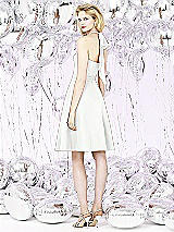Rear View Thumbnail - White Social Bridesmaids Style 8126