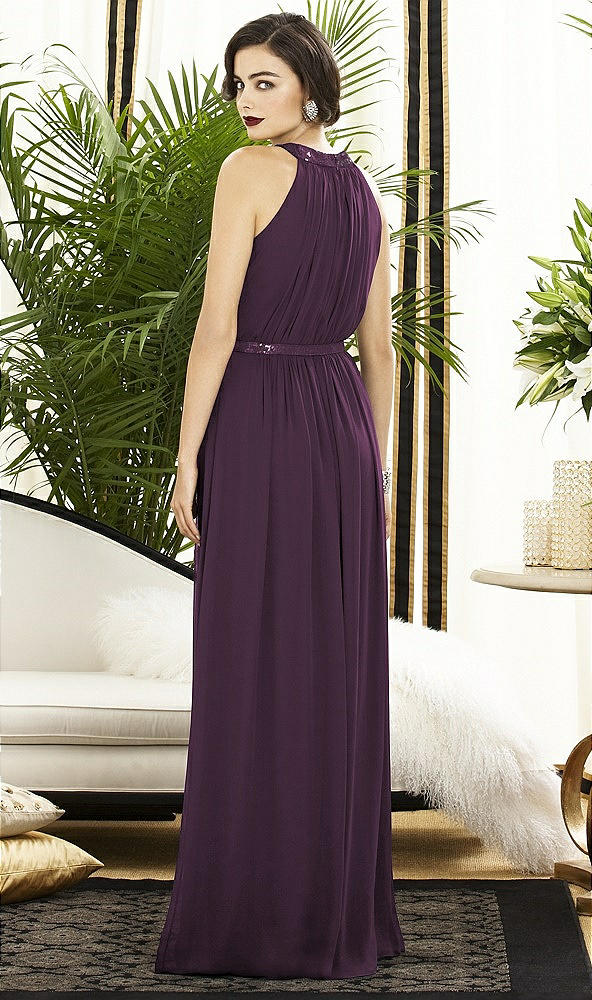 Back View - Aubergine Dessy Collection Style 2887