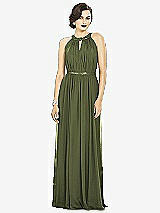 Front View Thumbnail - Olive Green Dessy Collection Style 2887