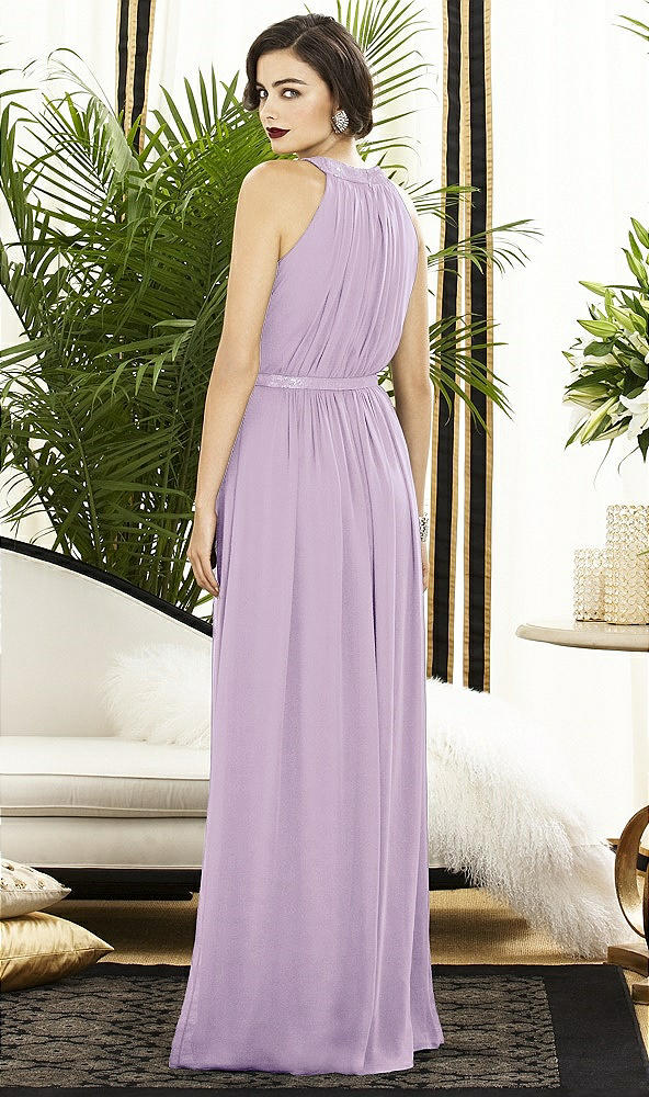 Back View - Pale Purple Dessy Collection Style 2887