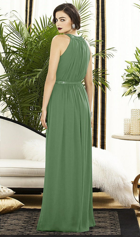 Back View - Vineyard Green Dessy Collection Style 2887