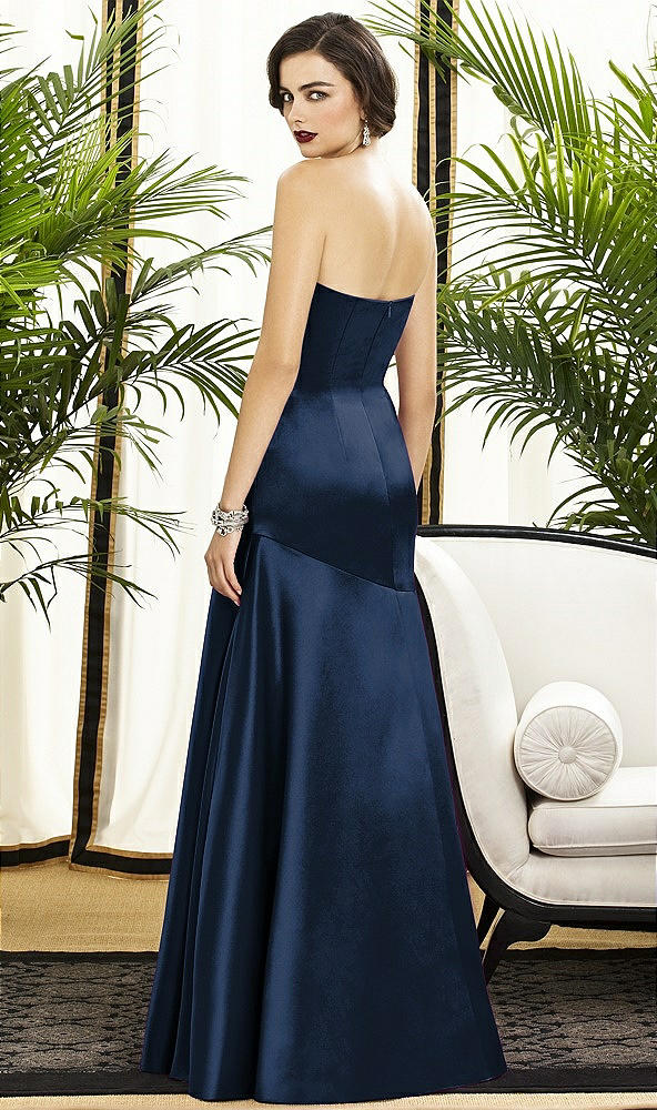 Back View - Midnight Navy Dessy Collection Style 2876