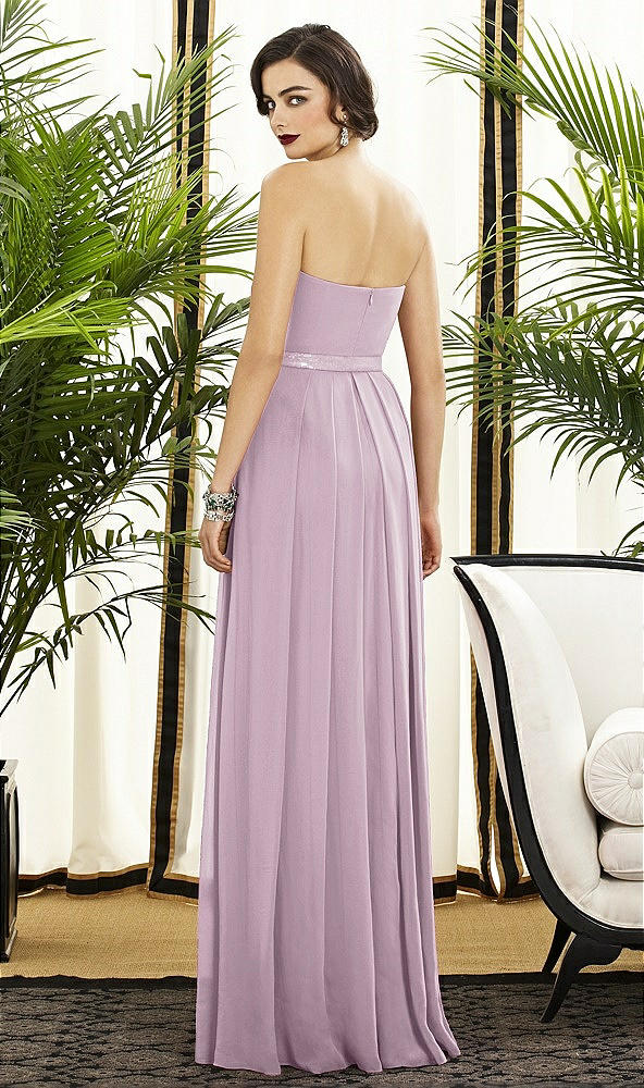 Back View - Suede Rose Dessy Collection Style 2886