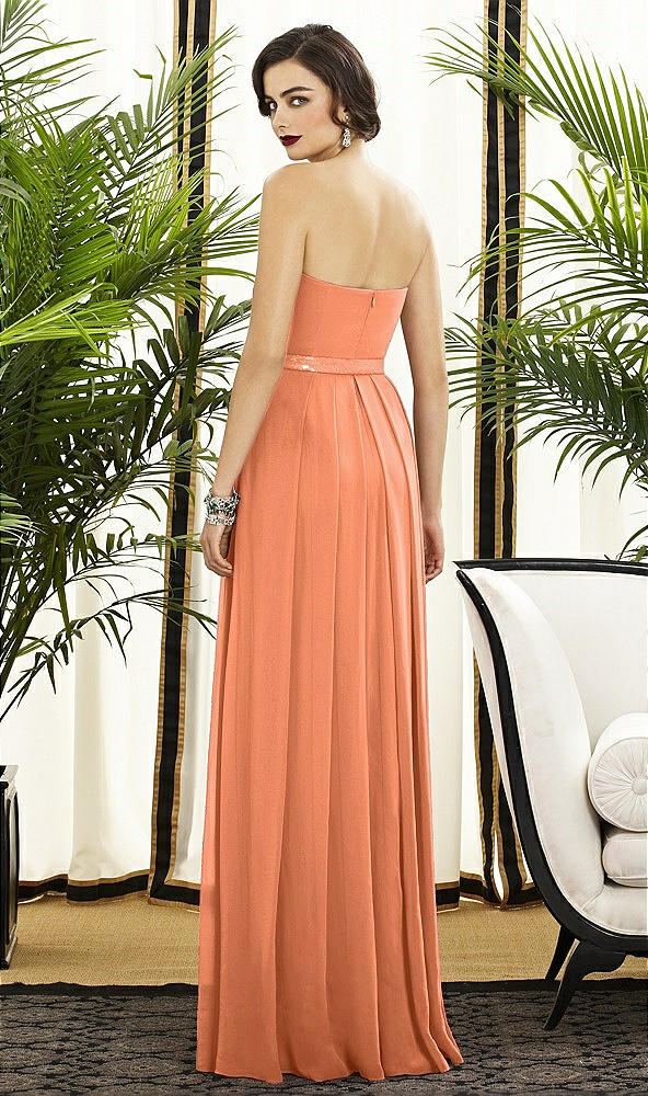 Back View - Sweet Melon Dessy Collection Style 2886