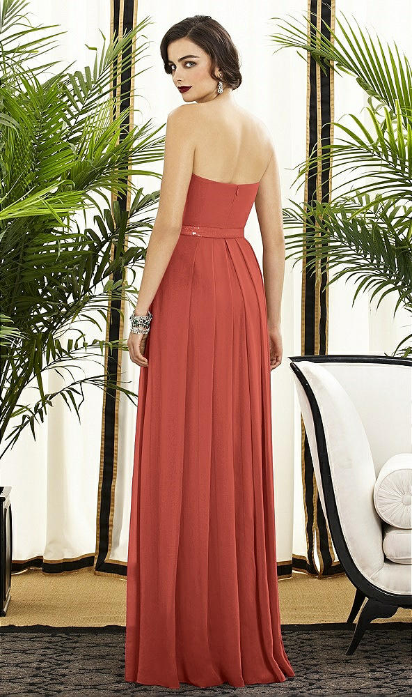 Back View - Amber Sunset Dessy Collection Style 2886