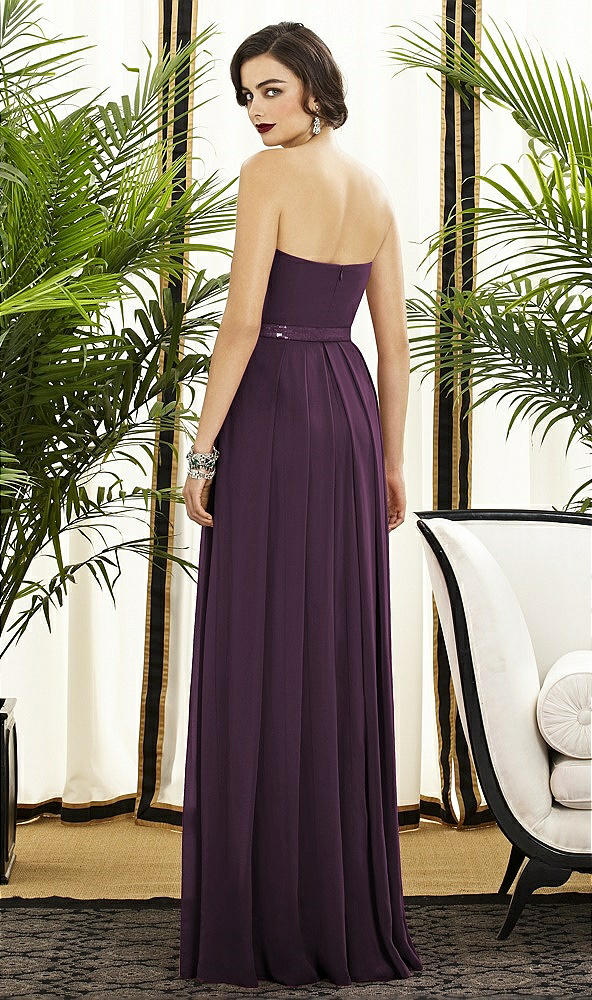 Back View - Aubergine Dessy Collection Style 2886