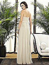 Rear View Thumbnail - Champagne Dessy Collection Style 2886