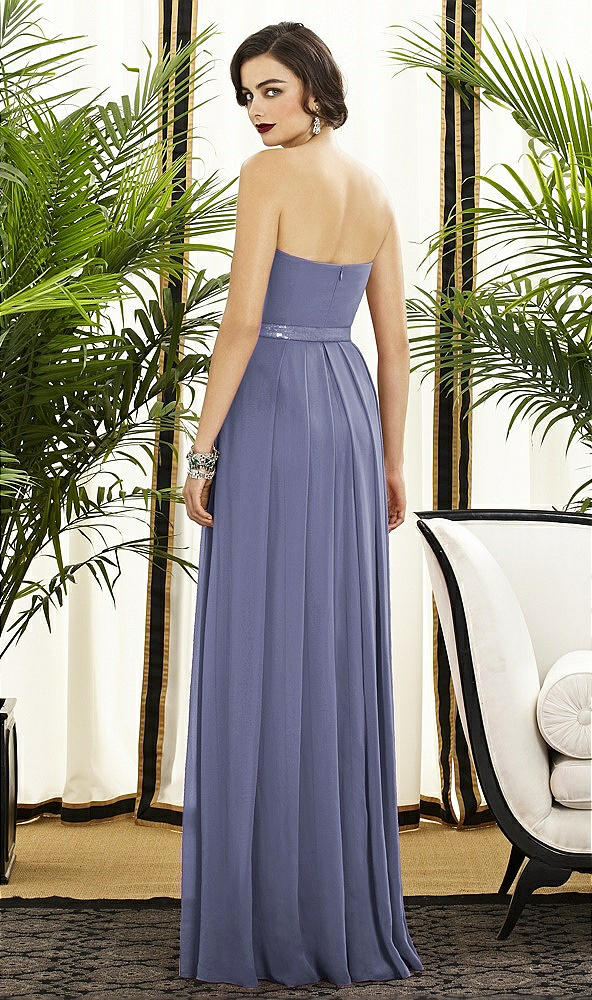 Back View - French Blue Dessy Collection Style 2886