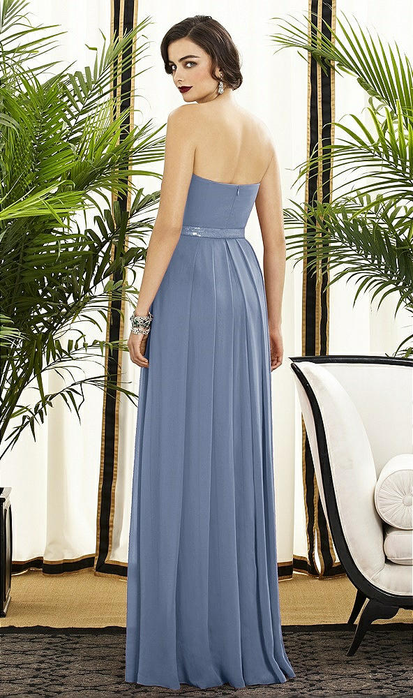 Back View - Larkspur Blue Dessy Collection Style 2886