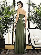 Rear View Thumbnail - Olive Green Dessy Collection Style 2886