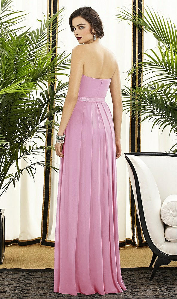 Back View - Powder Pink Dessy Collection Style 2886