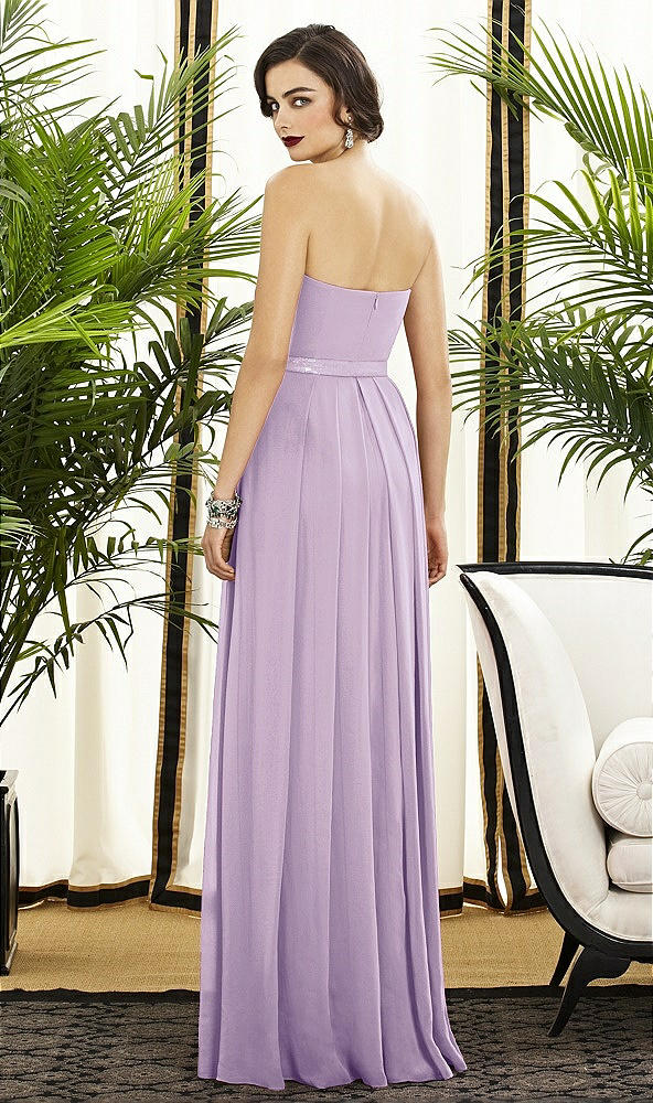 Back View - Pale Purple Dessy Collection Style 2886