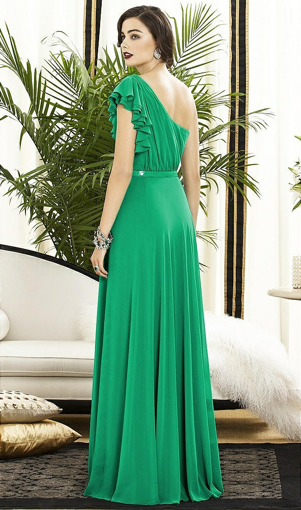 Back View - Pantone Emerald Dessy Collection Style 2885