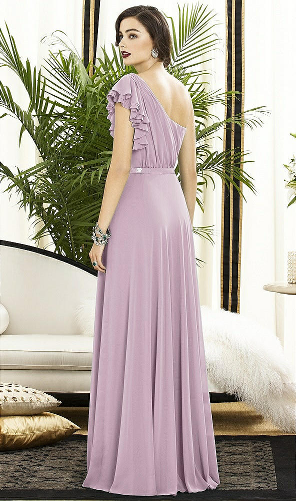 Back View - Suede Rose Dessy Collection Style 2885