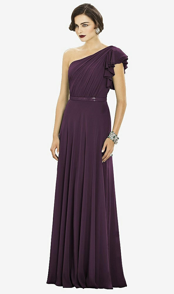 Front View - Aubergine Dessy Collection Style 2885