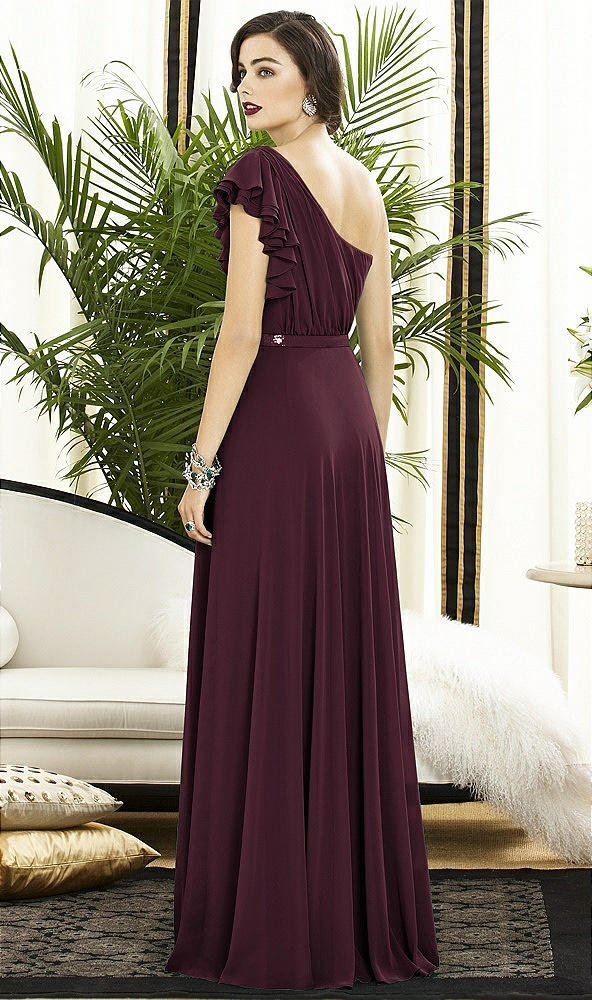 Back View - Bordeaux Dessy Collection Style 2885