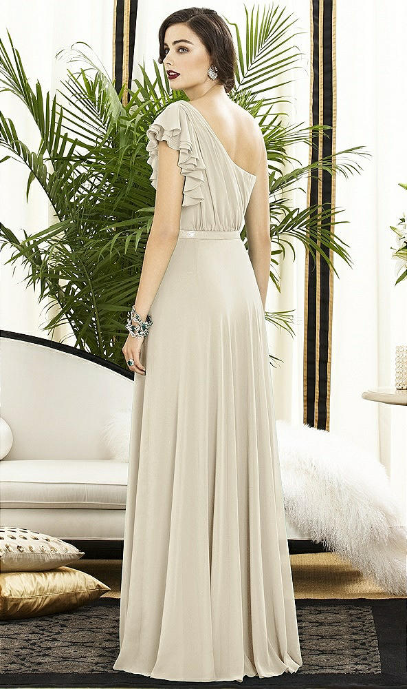 Back View - Champagne Dessy Collection Style 2885