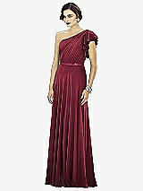 Front View Thumbnail - Burgundy Gold Dessy Collection Style 2885