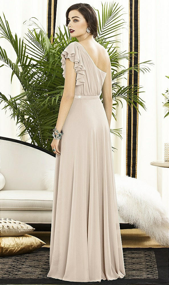 Back View - Cameo Gold Dessy Collection Style 2885