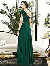 Rear View Thumbnail - Hunter Green Dessy Collection Style 2885