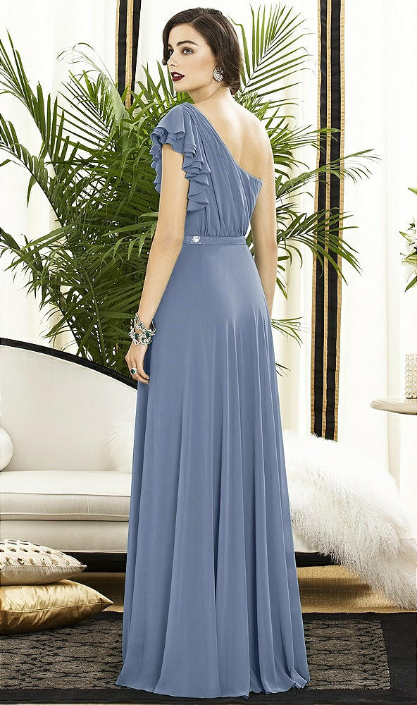 Back View - Larkspur Blue Dessy Collection Style 2885